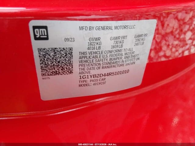 2024 CHEVROLET CORVETTE 2LT 9