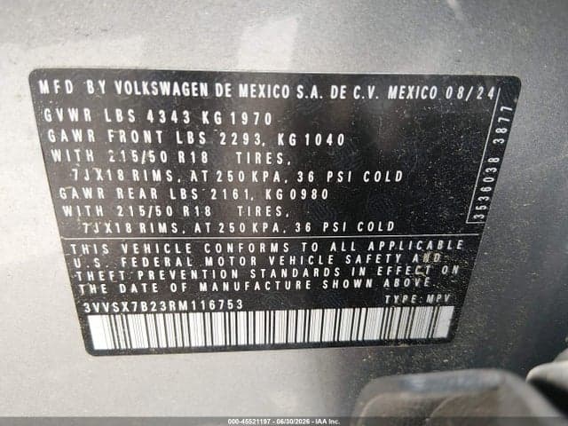 2024 VOLKSWAGEN TAOS 1.5T SE 9