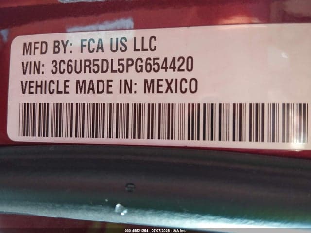 2023 RAM 2500 BIG HORN 4X4 6'4 BOX 9