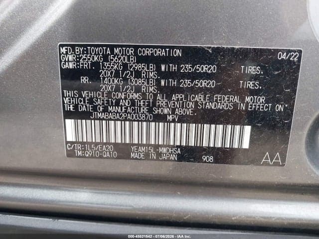 2023 TOYOTA BZ4X LIMITED 9