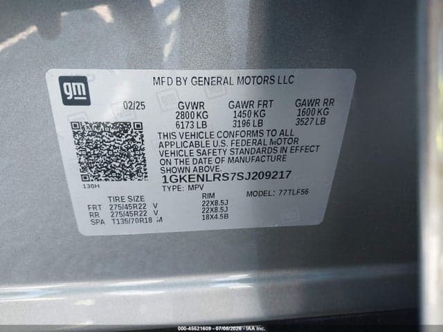 2025 GMC ACADIA FWD DENALI 9