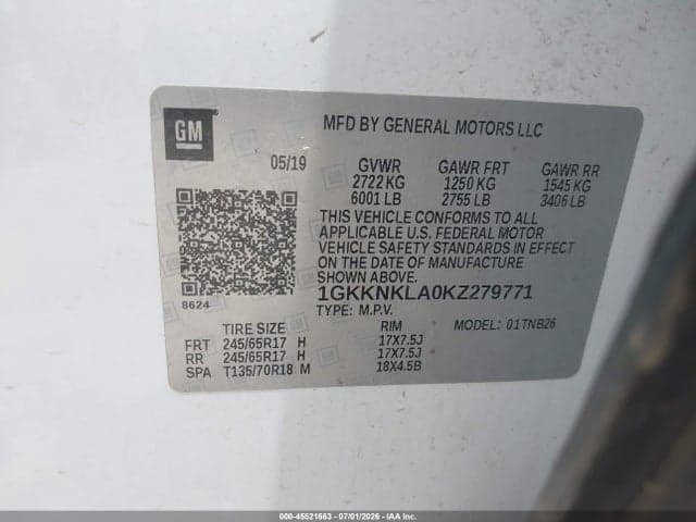 2019 GMC ACADIA SLE-1 9