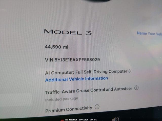2023 TESLA MODEL 3 REAR-WHEEL DRIVE 7