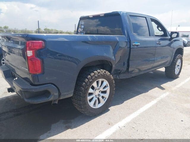 2021 CHEVROLET SILVERADO 1500 2WD SHORT BED CUSTOM 4