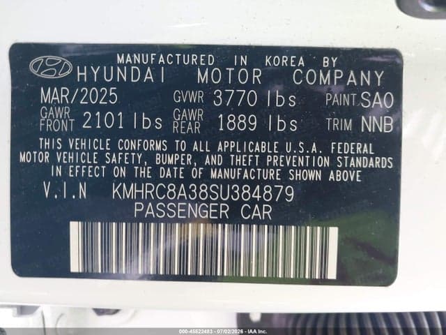 2025 HYUNDAI VENUE LIMITED 9