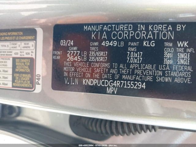 2024 KIA SPORTAGE HYBRID LX 9