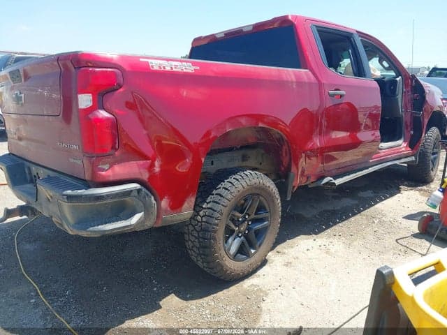 2021 CHEVROLET SILVERADO 1500 4WD SHORT BED CUSTOM TRAIL BOSS 4