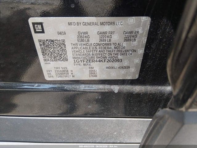 2019 CADILLAC XT4 SPORT 9