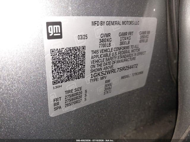 2025 GMC YUKON XL 4WD AT4 ULTIMATE 9