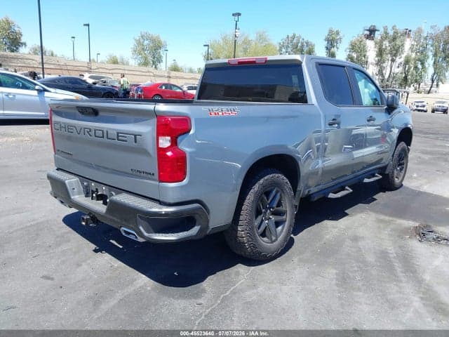 2026 CHEVROLET SILVERADO 1500 4WD SHORT BED CUSTOM TRAIL BOSS 4