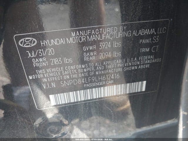 2020 HYUNDAI ELANTRA VALUE EDITION 9