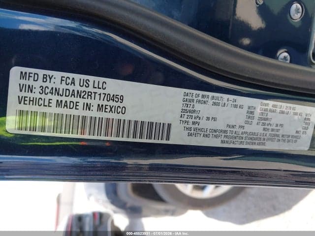 2024 JEEP COMPASS SPORT 4X4 9