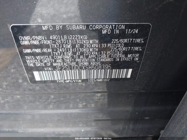 2025 SUBARU FORESTER PREMIUM 9