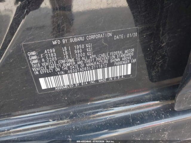 2020 SUBARU IMPREZA PREMIUM 5-DOOR 9