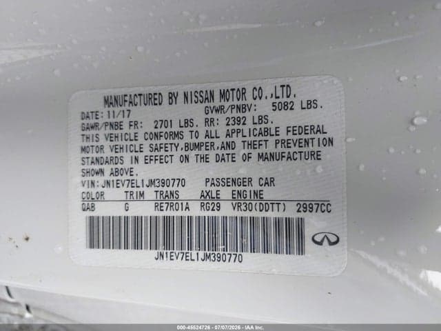 2018 INFINITI Q60 3.0T LUXE 9