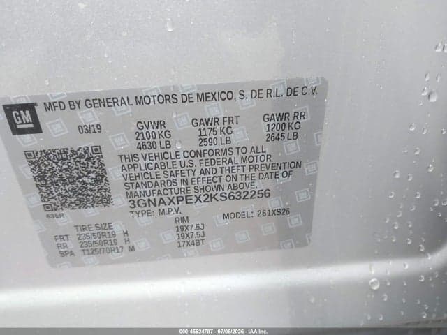 2019 CHEVROLET EQUINOX PREMIER 9