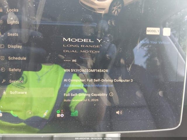 2021 TESLA MODEL Y LONG RANGE DUAL MOTOR ALL-WHEEL DRIVE 7