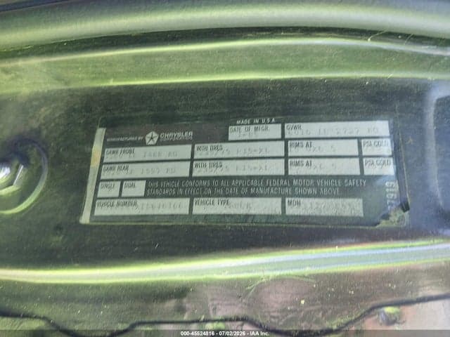 1985 DODGE W-SERIES W100/W150 9