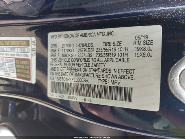 2020 ACURA RDX TECHNOLOGY PACKAGE 9