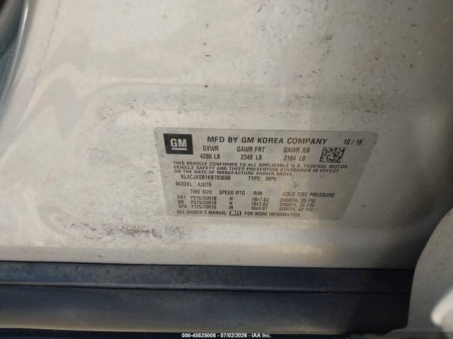 2019 BUICK ENCORE FWD PREFERRED 9