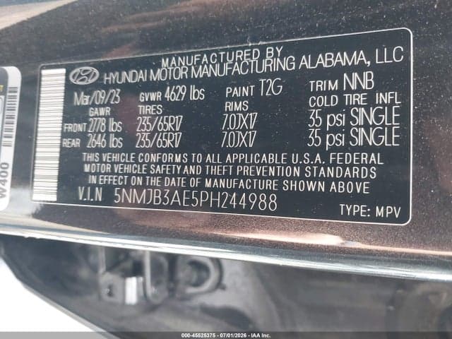 2023 HYUNDAI TUCSON SEL 9