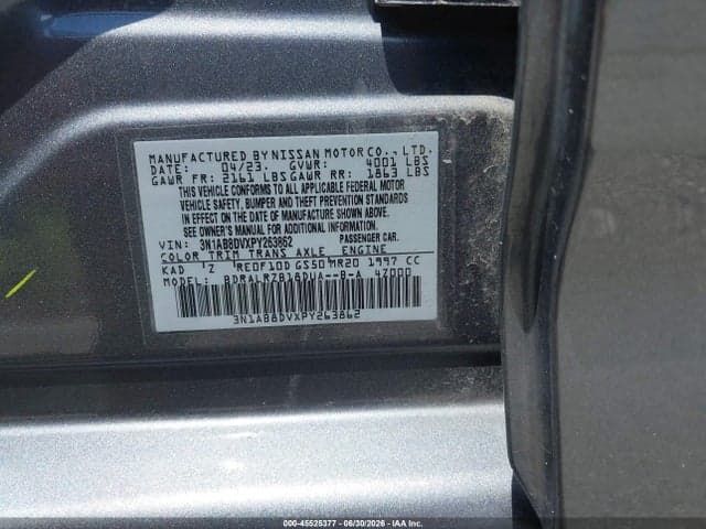 2023 NISSAN SENTRA SR XTRONIC CVT 9