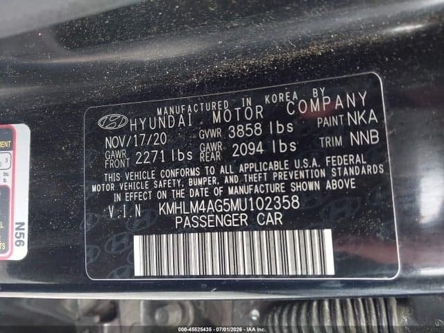 2021 HYUNDAI ELANTRA SEL 9