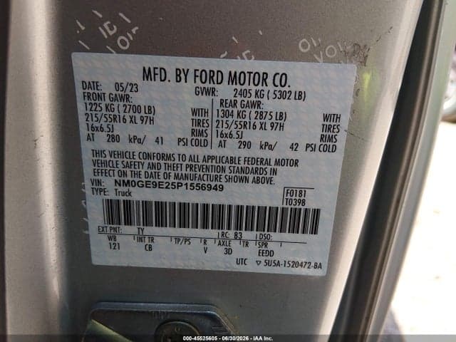 2023 FORD TRANSIT CONNECT XL PASSENGER 9