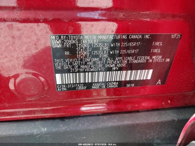 2025 TOYOTA RAV4 XLE 9