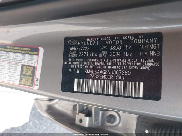 2022 HYUNDAI ELANTRA SEL 9