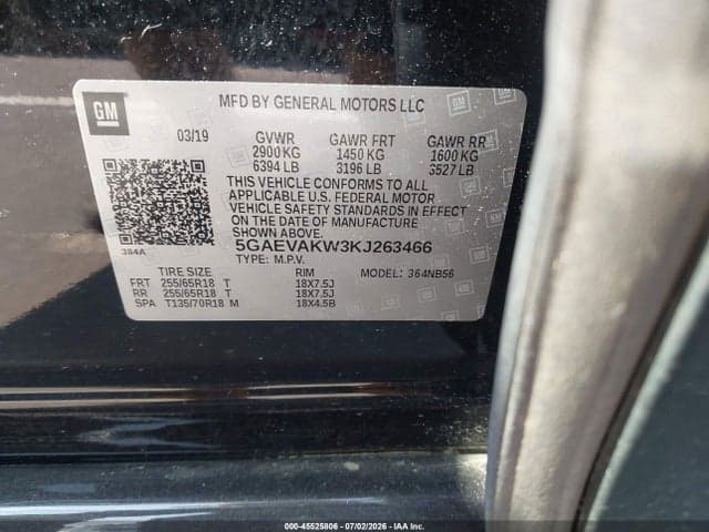2019 BUICK ENCLAVE AWD ESSENCE 9