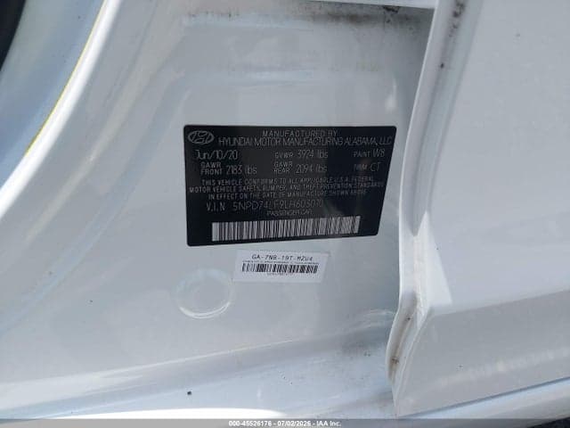 2020 HYUNDAI ELANTRA SE 9