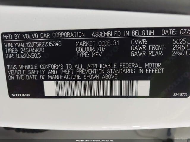 2024 VOLVO XC40 B5 ULTIMATE BRIGHT THEME 10