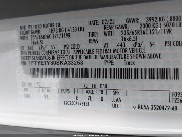 2025 FORD TRANSIT-150 9