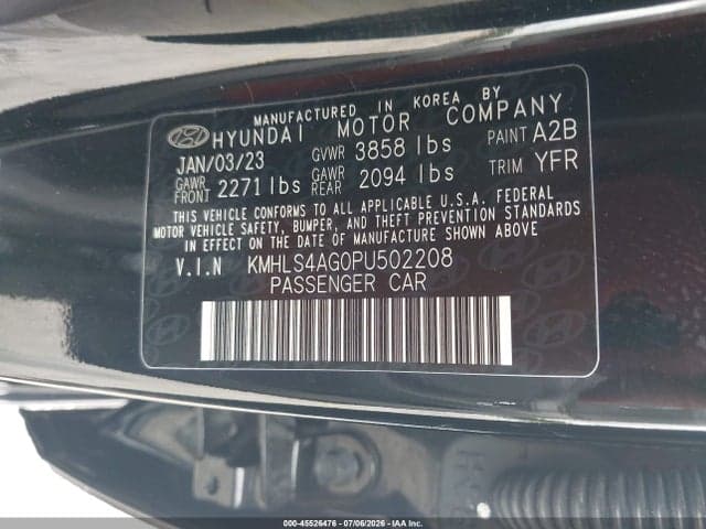 2023 HYUNDAI ELANTRA SEL 9