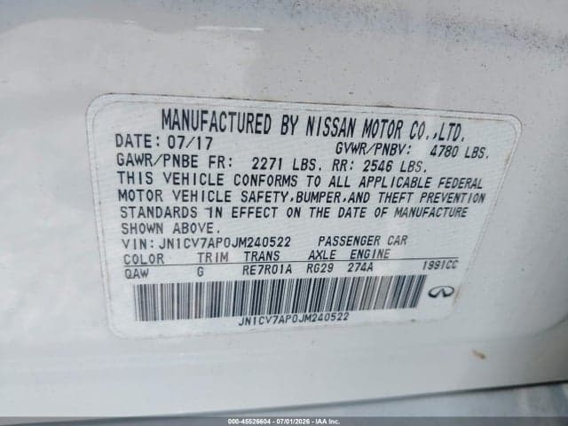 2018 INFINITI Q50 2.0T PURE 9