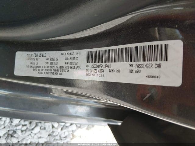 2016 CHRYSLER 200 LIMITED 9