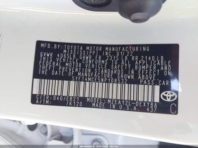 2022 TOYOTA COROLLA XSE 9