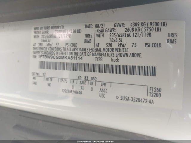 2021 FORD TRANSIT-350 9