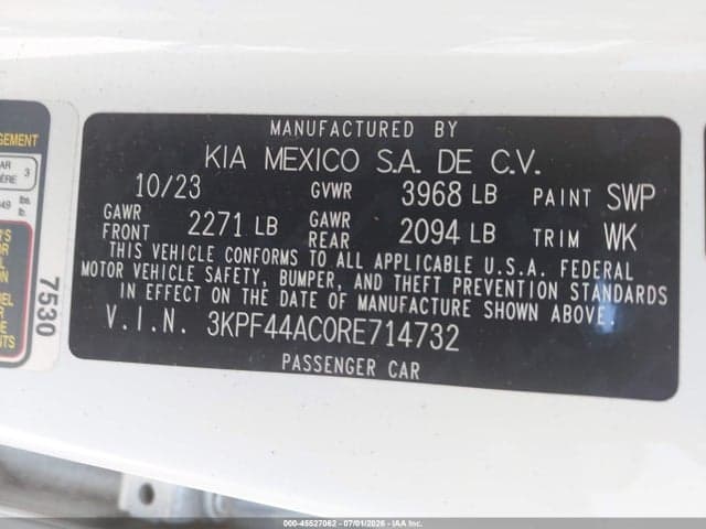 2024 KIA FORTE GT 9