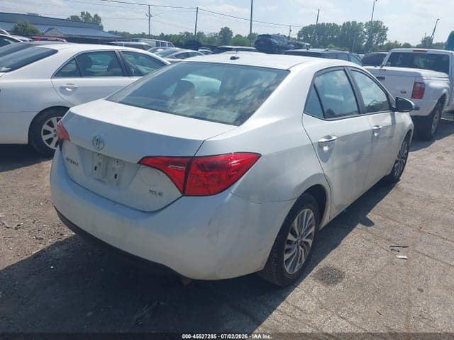 2017 TOYOTA COROLLA XLE 4