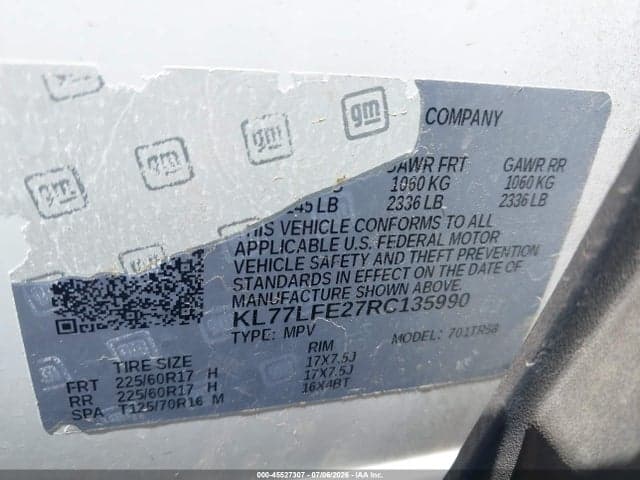 2024 CHEVROLET TRAX FWD SP 9