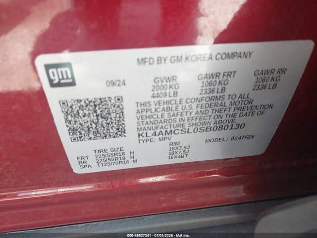 2025 BUICK ENCORE GX PREFERRED AWD 9