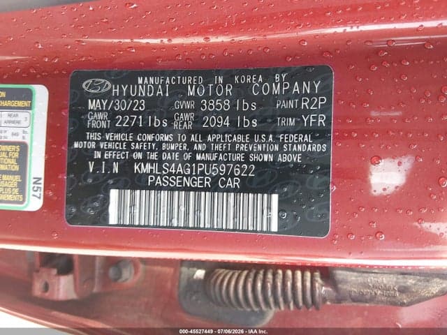 2023 HYUNDAI ELANTRA SEL 9