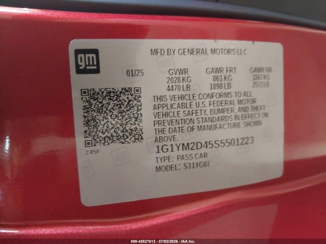 2025 CHEVROLET CORVETTE E-RAY RWD 3LZ 9