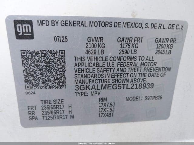 2026 GMC TERRAIN FWD ELEVATION 9