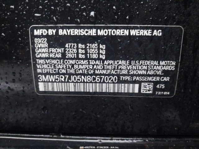 2022 BMW 330I XDRIVE 9