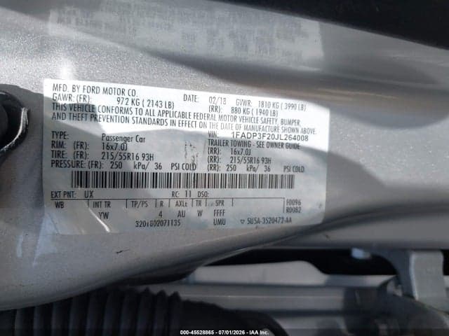 2018 FORD FOCUS SE 9