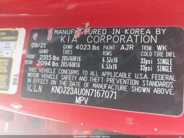 2022 KIA SOUL LX 9