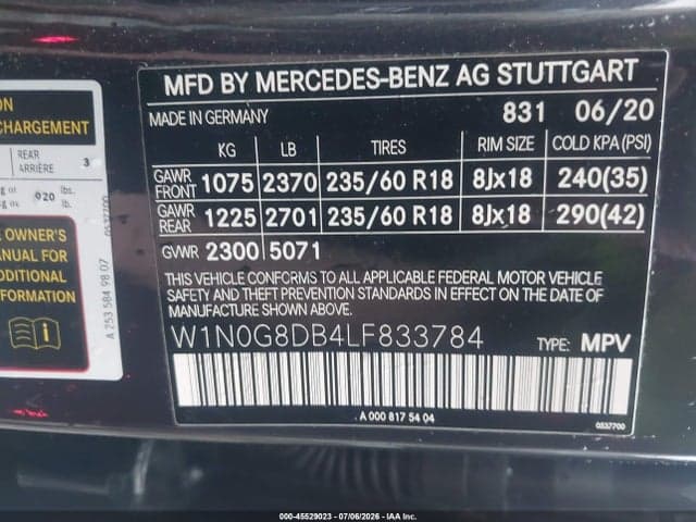 2020 MERCEDES-BENZ GLC 300 9